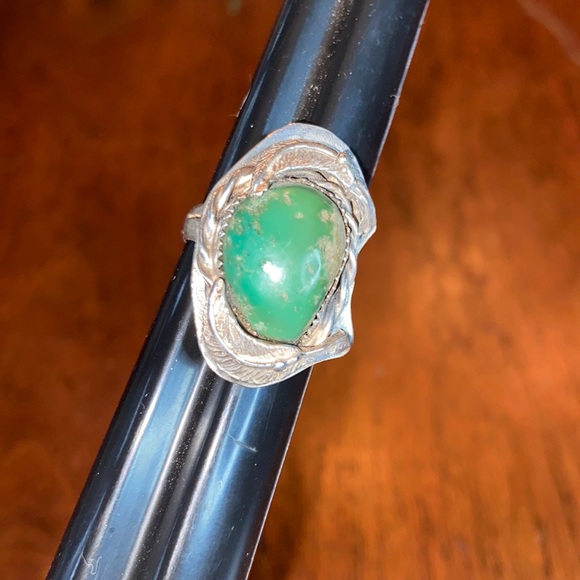 Navajo Jewelry - Vintage ‘Dunhill (Ann)’ Turquoise/Silver Ring